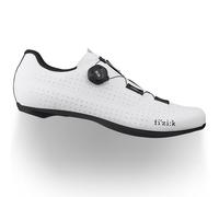 Fizik R4 OVERCURVE, Scarpe da Bici Unisex Adulto, White-Black, 40 EU