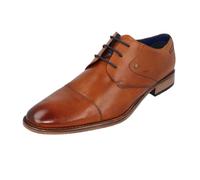 Scarpe Formali In Pelle Cognac Bugatti '313-85808-4000' Con Lacci Da Uomo