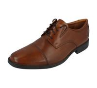 Uomo Clarks Tilden Cappello Lacci Scarpe Formale