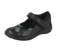 Scarpe Formali In Pelle Mary Jane Per Ragazze Clarks Con Riflesso Marino