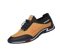 Scarpe formali Uomo Canvas Casual Scarpe Uomo, Arancione, 39 1/3 EU