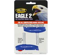 Scarpe freno Kool-Stop C2 Eagle 2, 64,1 mm, asimmetriche, blu, per cerchi in ...