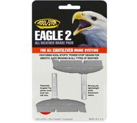 Scarpe freno Kool-Stop C2 Eagle 2 per cantilever 64,1 mm argento per cerchi i...