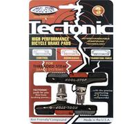 Scarpe freno Kool Stop H4 Tectonic V-Brake, nero/salmone, 73,3 mm