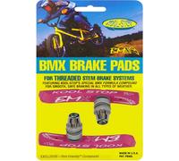 Scarpe freno Kool Stop T6 BMX V-Brake 78,5 mm rosa per cerchi in alluminio