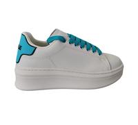 Scarpe Gaelle Addict Sneakers Casual Donna Pelle Bianco
