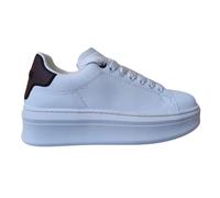 Scarpe Gaelle Addict Sneakers Casual Donna Pelle Marrone