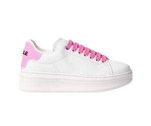 Scarpe Gaelle Gacaw01300 Sneakers Casual Donna Pelle Bianco