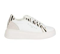 Scarpe Gaelle Gacaw01343 Sneakers Casual Donna Pelle Bianco