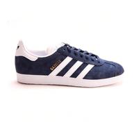 Scarpe Gazelle blu navy unisex Un classico a basso profilo. La scarpa Gazelle è nata come scarpa da calcio ed è diventata un iconico capo dello streetwear. Questa coppia rende omaggio alla versione pr