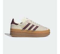 Scarpe Gazelle Bold Cream White / Maroon / Gold Metallic 36