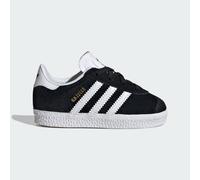 Scarpe Gazelle pratiche con lacci elasticizzati per bambini e bambine Core Black / Cloud White / Cloud White 26 1/2