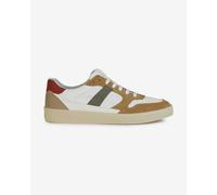 Scarpe Geox Affile bianco puro marrone. - 42