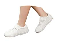 Scarpe Ginnastica Bambina Scarpe da Ginnastica per Bambini dai 5 Ai 12 Anni Leggere E Traspiranti Casual Sportive per attività Quotidiane All'Aperto Comode Scarpe da Passeggio (White 11115 Years)