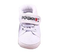 Scarpe - Ginnastica - Neonati - I Love Mama & Papa - 6-9 Mesi - Ti Amo Mamma - Papa - Taglia 18 EU 11 Produttore - Idea Regalo Compleanno - Natale - Festa Tenere amorevoli pratiche