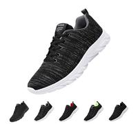 Scarpe Ginnastica Uomo Leggere Estive, Sneaker Traspirante Antiscivolo Comodo, Sportive Casual Ginnastica Nere, Stringate Corsa Palestra Breeze, Scarpe Palestra Uomo Corsa Non Soffocanti