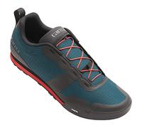 Giro tracker fastlace mountain blue bright red mtb shoes