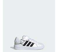 adidas Unisex - Bambini e Ragazzi Grand Court 3.0 Girls Children Shoes, Ftwr White/Core Black/Hi-RES Yellow, 28 1/2 EU