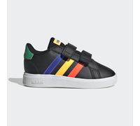 Scarpe Grand Court Lifestyle Hook and Loop Core Black / Lucid Blue / Court Green 25 1/2