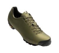 Scarpe Gravel XC Off Road Empire VR90 Verde Anodizzato Taglia 41 Suola Carbonio Vibram