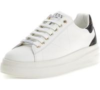 Scarpe Guess sneaker Elbina in pelle white/ black DS25GU14 FLJELBLEA12 35