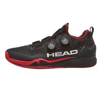 Scarpe HEAD Endure Pro BOA Nero/Rosso Uomo - TERRA BATTUTA