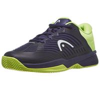 Scarpe HEAD Revolt Pro 4.5 Navy/Lime Junior - TERRA BATTUTA