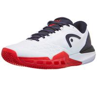 Scarpe HEAD Revolt Pro 5.0 Bianco/Blu Navy/Rosso Uomo - TERRA BATTUTA