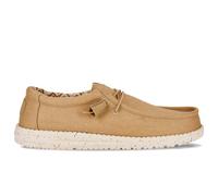 HEYDUDE Wally Canvas - Scarpe Uomo Slip-On - Mocassini, Tan, 45
