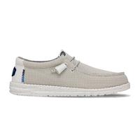 MOCASSINI HEY DUDE WALLY SPORT MESH TG 42 COD 40403-100 [US 9 UK 8 CM 27.2] Bianco
