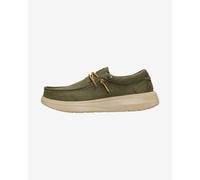 Scarpe Hey Dude Wally Twill verde kaki - 42