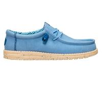 Scarpe HeyDude Slip on Mocassino Wally Stretch Canvas 40700 5DD Celeste