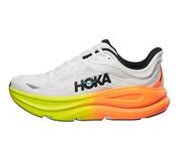 Scarpe HOKA Bondi 9 White/Neon Tangerine Uomo 40 2/3