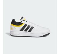 adidas Hoops Shoes, Scarpe Unisex-Adulto, Cloud White/Core Black/Bold Gold, 38 2/3 EU