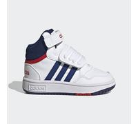 Scarpe Hoops Mid Cloud White / Victory Blue / Better Scarlet 21