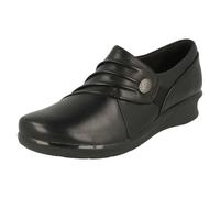 Scarpe In Pelle Con Tacco A Wedge Slip On Clarks Hope Roxanne Da Donna