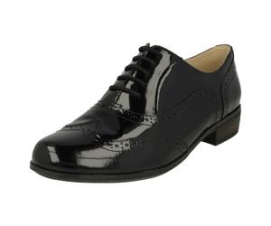 Scarpe In Pelle Con Tacco Clarks Smart Brogue Lace Up Per Signora Hamble Oak