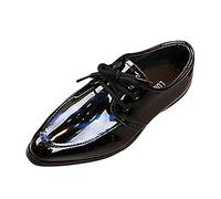 Scarpe in pelle moda performance scarpe per bambini ragazzi scarpe uniformi scarpe da ballo pavimento piatto premium antiscivolo comode scarpe per bambini eleganti in pelle morbida scarpe in pelle