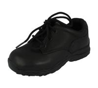 Scarpe In Pelle Nere Timberland Per Bambini Lace Up : 83811