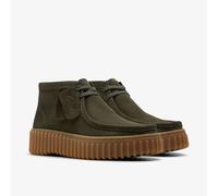 Scarpe in pelle scamosciata TORHILL MOSS Verde 37