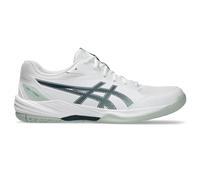 Scarpe da uomo per badminton/squash Asics Gel-Task 4 - white/tranquil teal - Bianco (42)