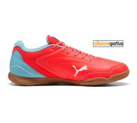 SCARPE INDOOR CALCETTO PUMA TRUCO IV - 108845-09 col. rosso/celeste
