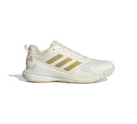 adidas Novaflight 2 Indoor Shoes, Scarpe Sportive Donna, off White/Gold Met./Crystal Sand, 40 EU