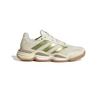 adidas Stabil 16 Indoor Shoes, Scarpe Sportive Donna, off White/Gold Met./Crystal Sand, 41 1/3 EU