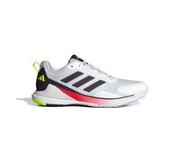 adidas Novaflight 2 Indoor Shoes, Scarpe Sportive Uomo, Cloud White/Aurora Met. / Aurora Plum, 43 1/3 EU