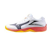 Scarpe indoor da uomo Mizuno Thunder Blade Z White/Fiery Coral 2/Citrus EUR 40