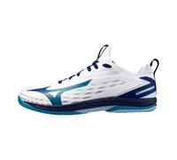 Scarpe indoor da uomo Mizuno Wave Drive Neo 4 White/Bellwether Blue/Fjord Bl EUR 43