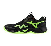 Scarpe indoor da uomo Mizuno Wave Momentum Pro Black/Glowing Apple EUR 42,5