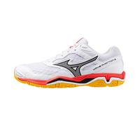 Scarpe indoor da uomo Mizuno Wave Phantom 3 White/Fiery Coral 2/Citrus EUR 43