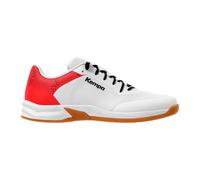 Kempa Kourtfly Three, Scarpe da Pallamano Uomo, Bianco/Rosso, 46 EU